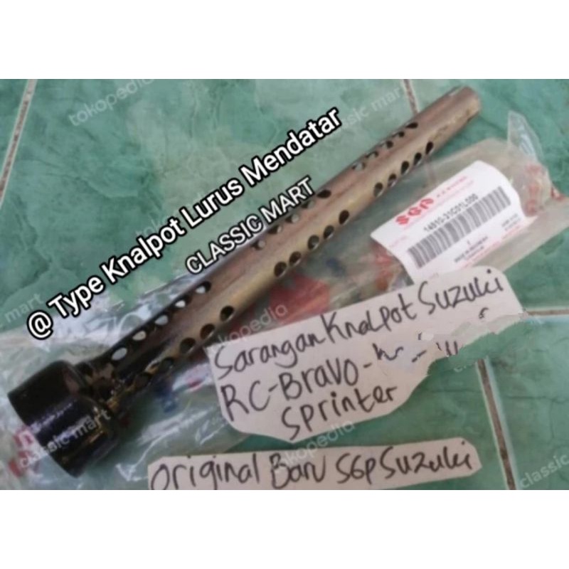 SARINGAN SARANGAN KNALPOT SUZUKI RC80 RC100 BRAVO CRYSTAL TORNADO GX ORI