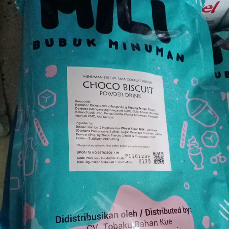 

BUBUK MINUMAN MILI RASA CHOCO BISCUIT