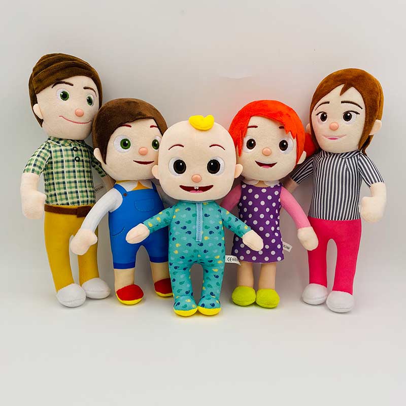 Boneka Keluarga Semangka Baby JJ Family Halus dan Lembut Import 30cm