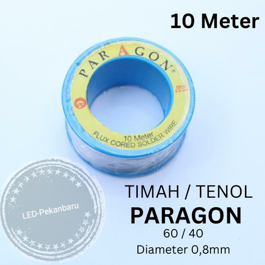 TIMAH SOLDER 10M DIAMETER 0,8 ALLOY 60/40 KAWAT TIMAH 10 METER