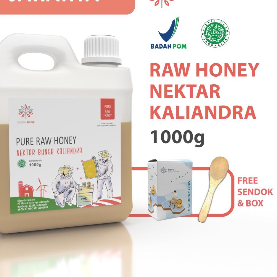 

♣ Murni Asli Tava Nektar Kaliandra 1kg Grade A 100% Alami Pure Natural Raw Honey ♩