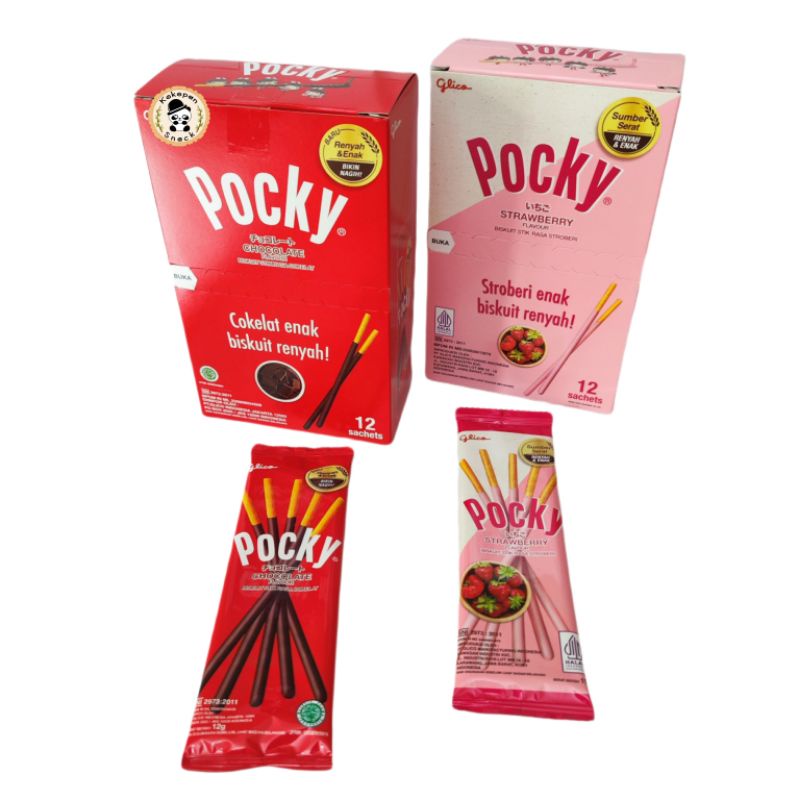 POCKY SACHET BOX ISI 12