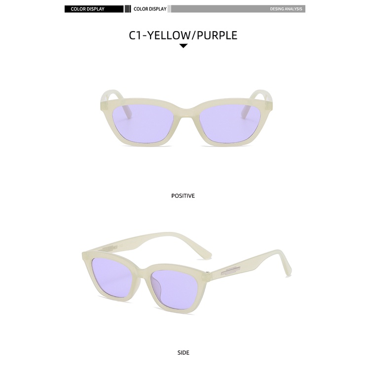 2023baru cat-eye ins fashion street Foto fashion sunglasses Untuk Pria Dan Wanita