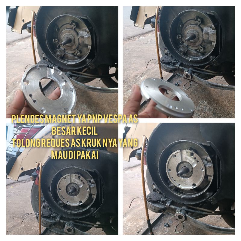 Plendes Lepek Magnet Yz125 Pengapian yz Pnp Vespa Krukas As Besar Kecil Pengapian Yz 125 vespa