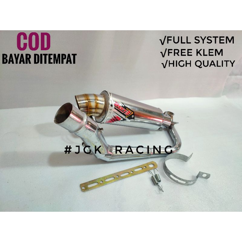 Knalpot Racing BEST3 Vario 110 karbu/techno/vario 110 fi/vario 125 old/led/vario 150