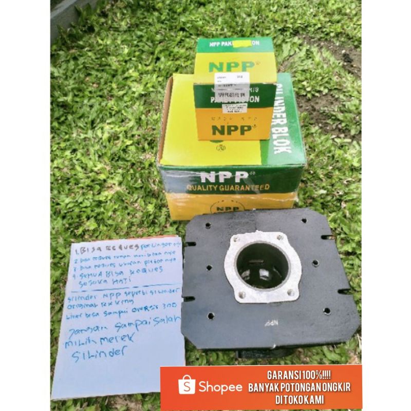 Blok Seher RXking NPP Buring Rxs NPR Cylinder  Paket Piston Laher Pen Yp1 Original
