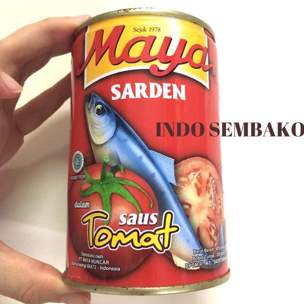 

☛ Terbatas! Termurah & Grosir ! Maya Sarden Saus Tomat 425g / Maya Ikan Sarden .,.,