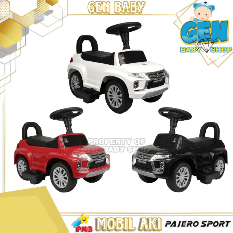 Mainan Anak Mobil Mobilan Aki PAJERO SPORT PMB K 603 C Mobil Mobilan Aki Rideon Set Hadiah Anak Cewe