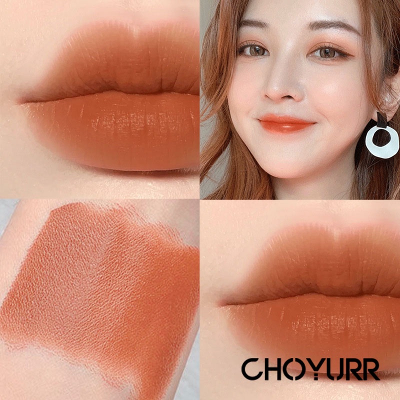 【COD】Lipcream Kiss Beauty Velvet Matte Lip Gloss Waterproof Tahan Lama Korea Original Import Makeup-CH