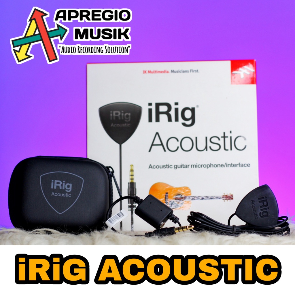 IK Multimedia IRIG Acoustic for Profesional guitar preamp ORIGINAL