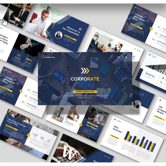 

NS Corporate Company Business Presentation Powerpoint Template