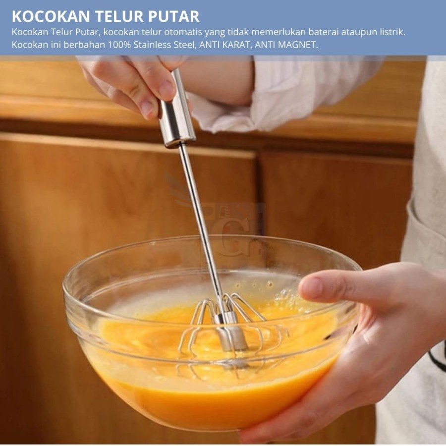 Manual Mixer Kocokan  Telor manual hand mixer/ Pengocok Telur Adonan