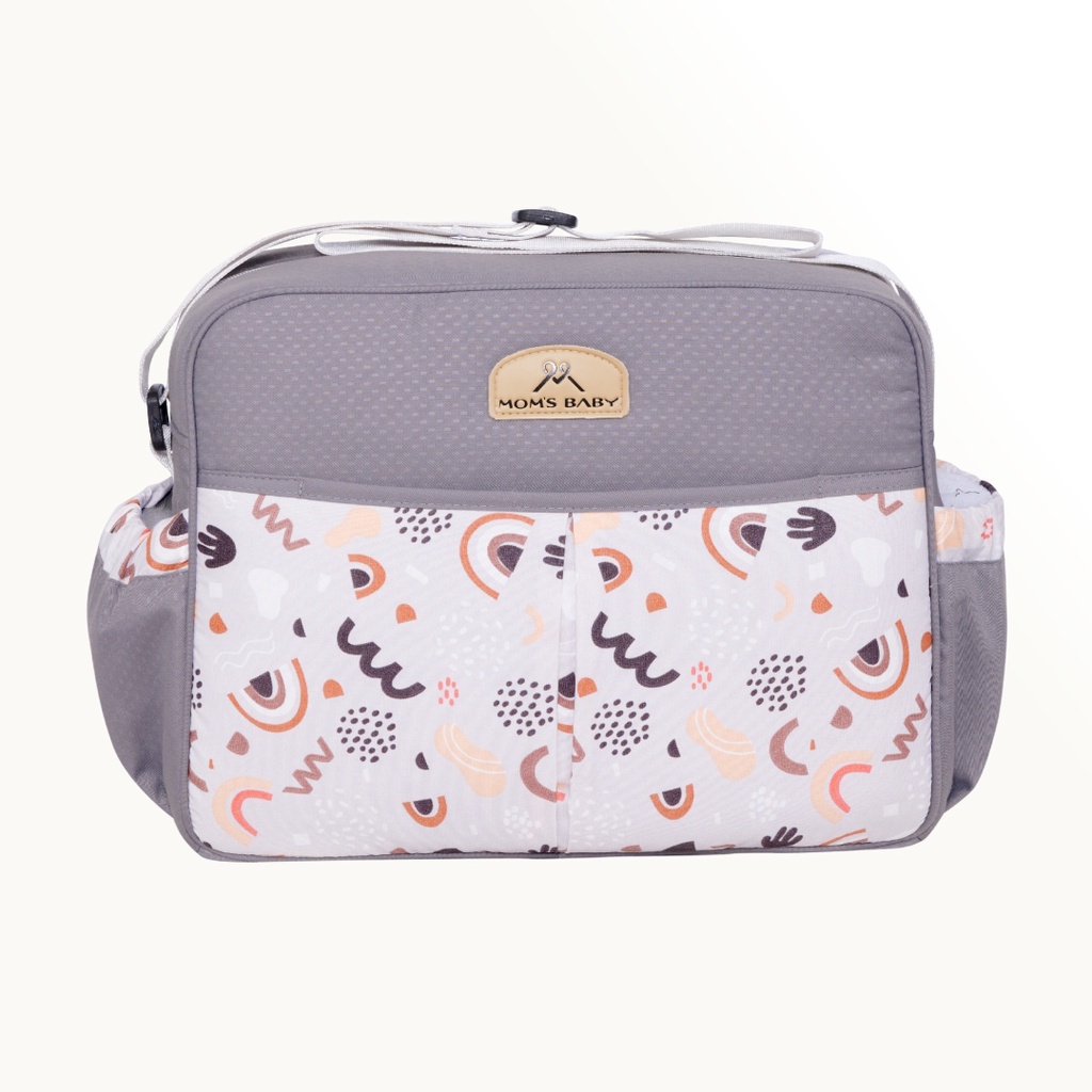 Moms Baby Diaper Bag Tas Bayi Medium Aurora Series MBT-3056