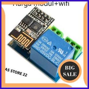 perkakas modul saklar ESP8266 5V WiFi relay module smart home remote control switch ESP-01