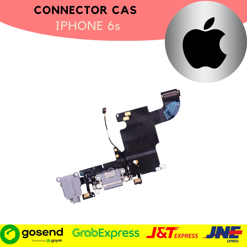 Konektor colokan cas Iphone 6s bergaransi