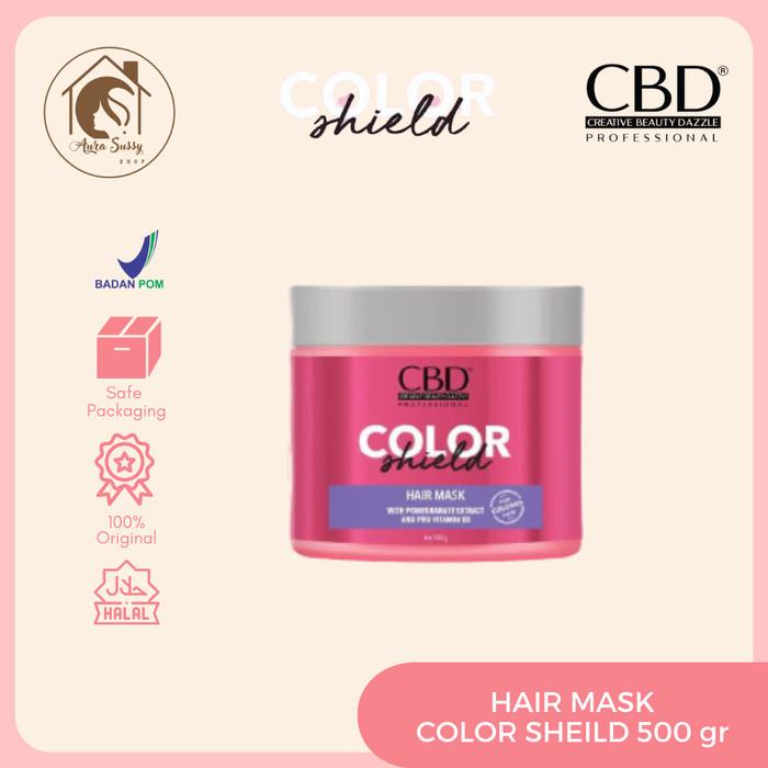 Cbd Keratin Masker Color Shield 500Gr || Masker Rambut Berwarna