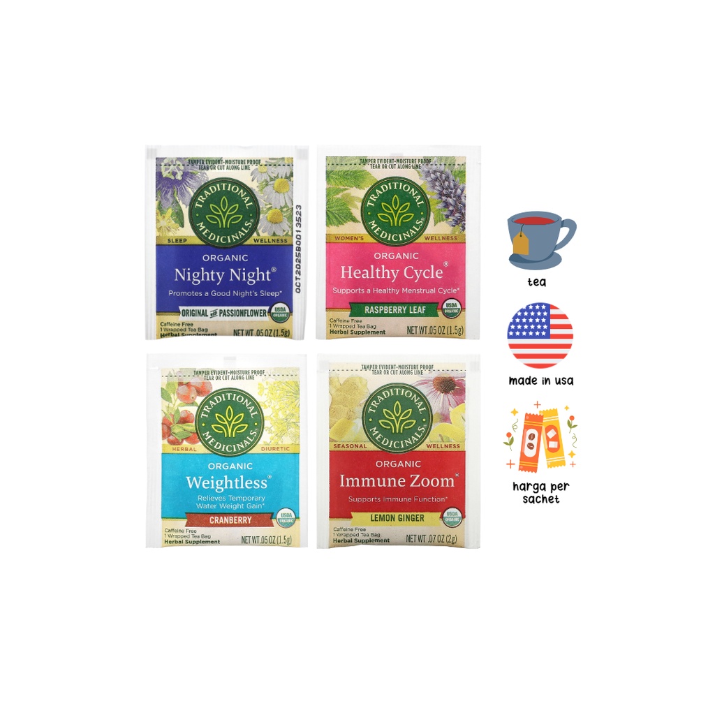 

Traditional Medicinals - Teh Herbal Organik