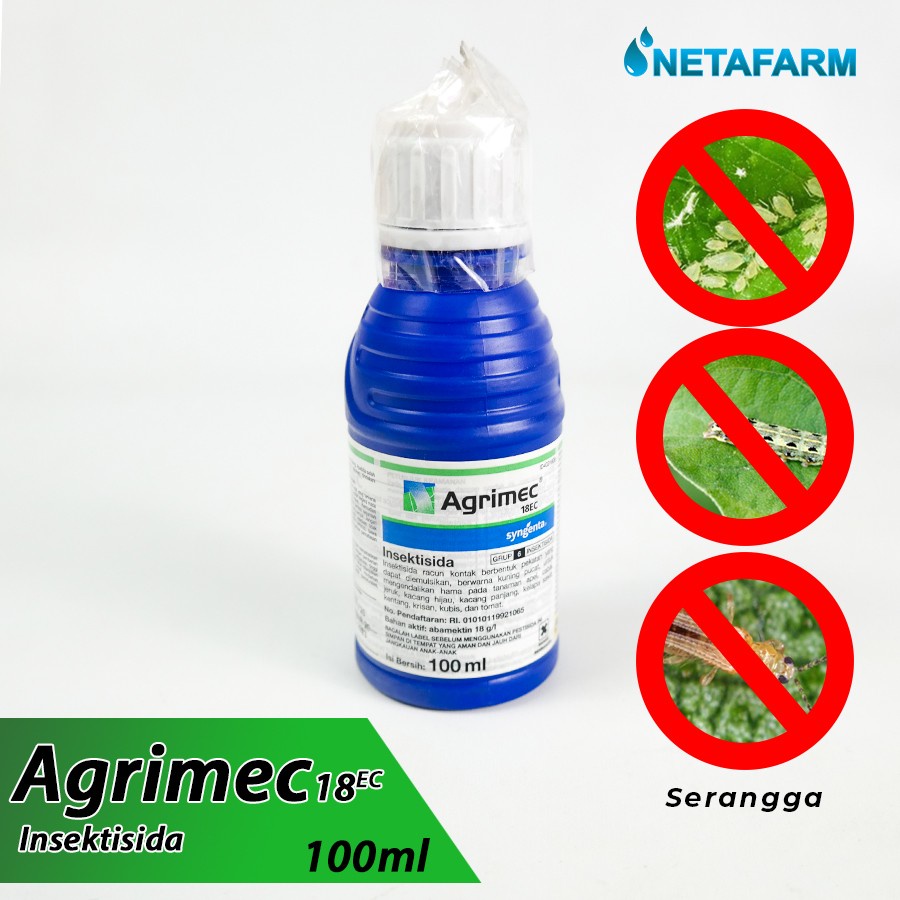 Pestisida Insektisida abamektin AGRIMEC 18EC - 100ml