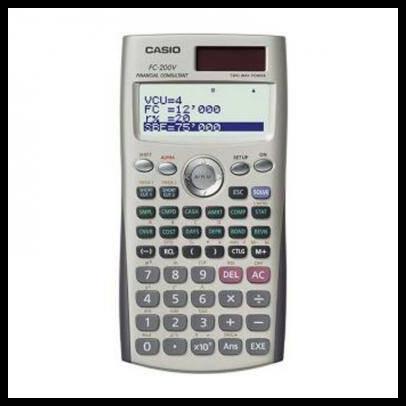 

Casio Fc 200 V Financial Calculator