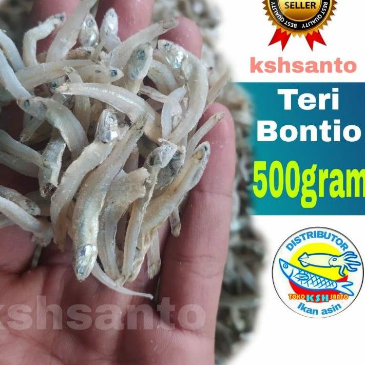 

✪ Ikan asin teri buntio-500gram ➽