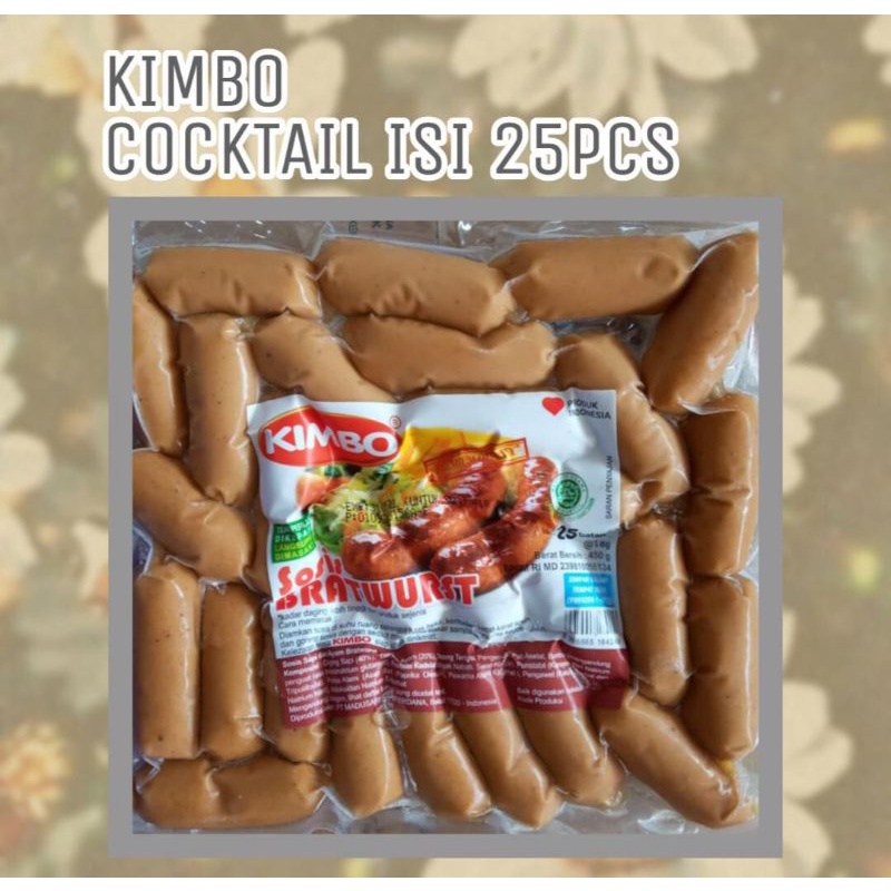 

Sosis kimbo bratwurst 25pcs