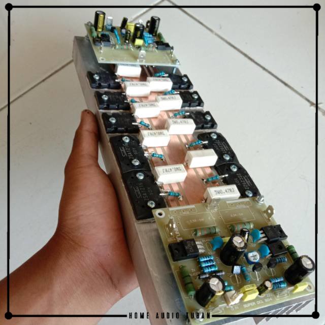 Kit Driver Amplifier SOCL 504 STEREO SUBLOW & MID HIGH