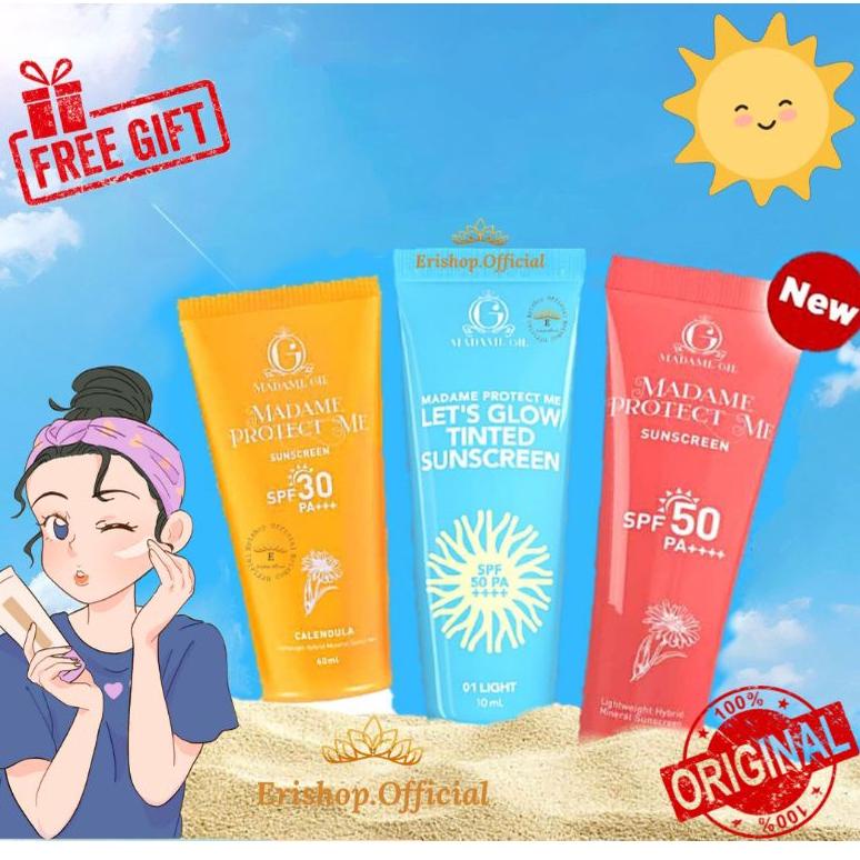 

✔️ [READY] Sunscreen madam gie | Madame Gie Madame Protect Me Sunscreen SPF 30 PA +++ With Calendula - Skincare Sunblock