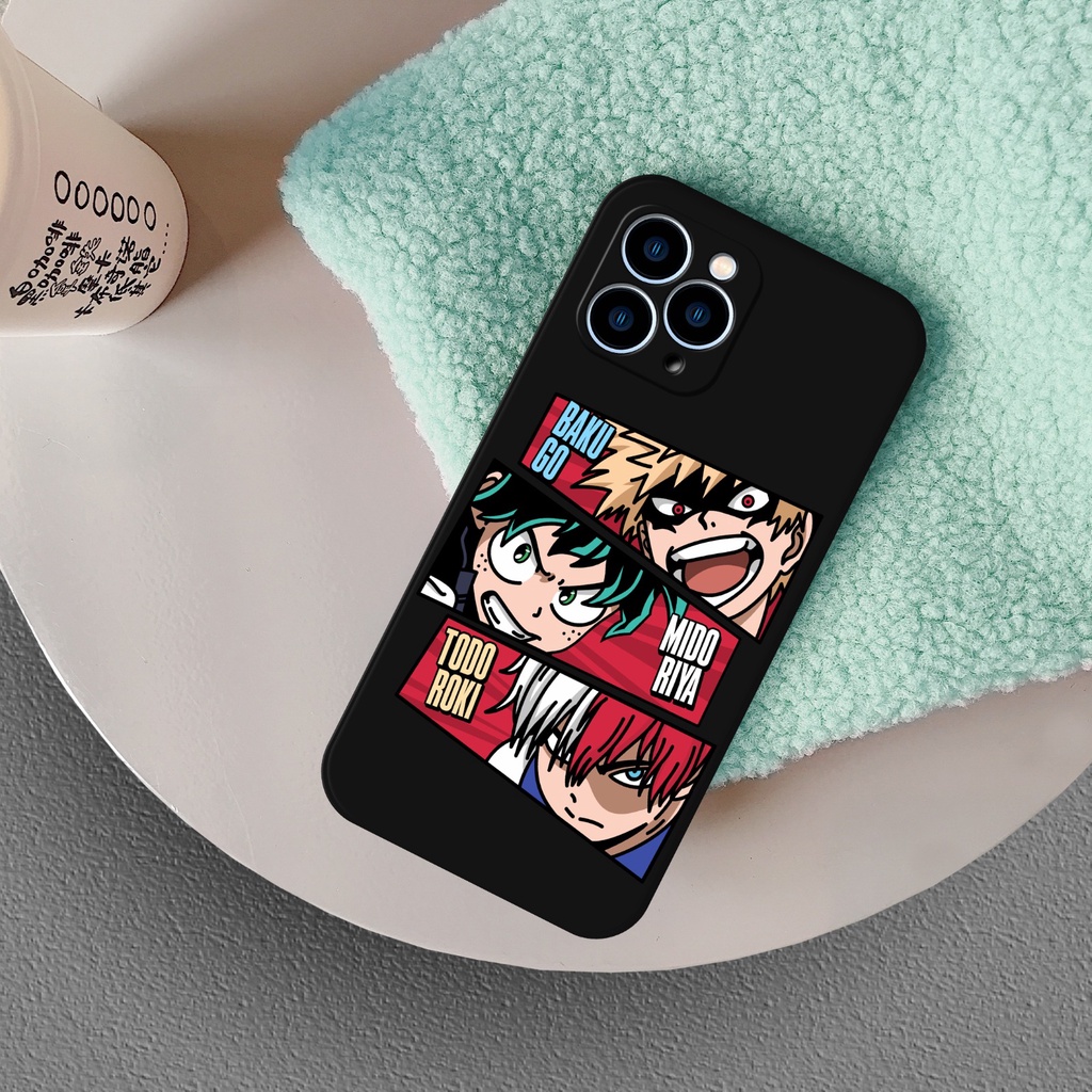 PRINTING LENS PROTECTOR My Hero Academia case pocophone m4 f4 12i pro note 12 vivo v7 plus Y91 Y93 Y95 y91c y97 z1 pro pocophone f3 m3 x3 infinix hot 10 play 11 11s 8 9 note 8 smart 4 5 6 huawei honor 8a