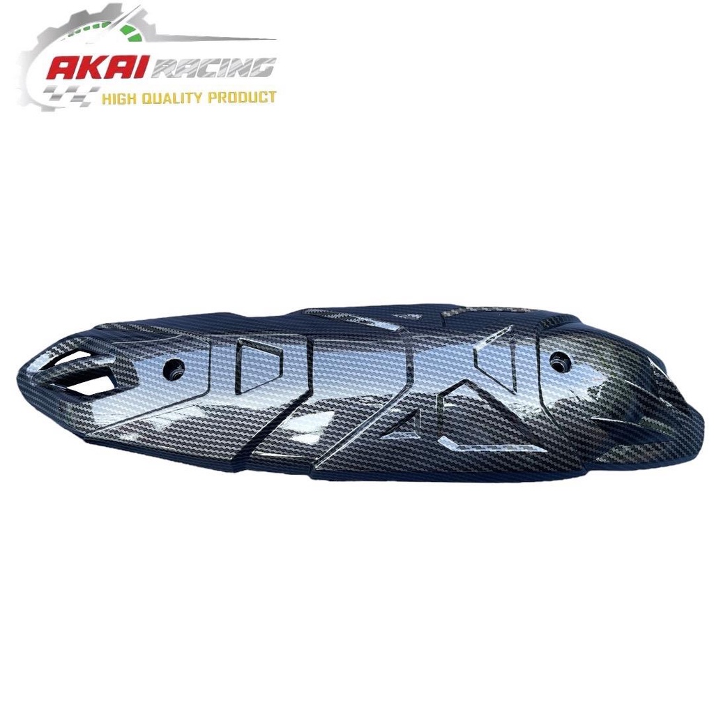 Akai Racing Store - Cover Knalpot Nmax New 2020 Tutup Knalpot Nmax New 2020 Karbon Merk Akai Original