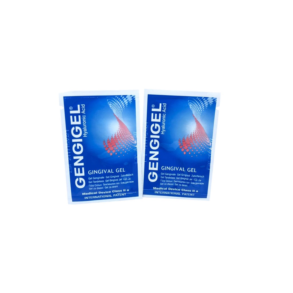 ORIGINAL GENGIGEL SACHET 1ml gingiva gel 1 ml GENGIGEL SASET obat sariawan