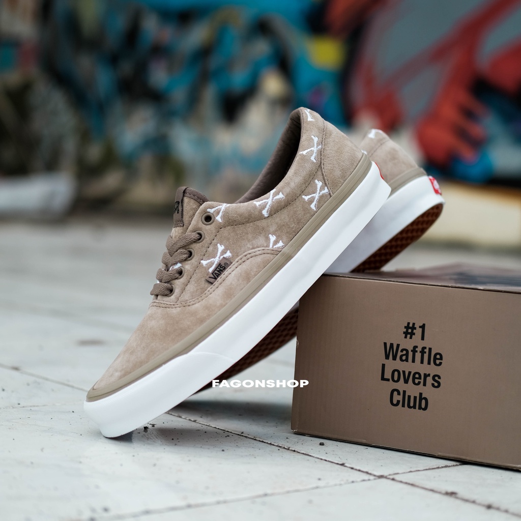 VANS ERA VAULT OG LX X WTAPS &quot;BONES COYOTE&quot; BROWN ORIGINAL 100%