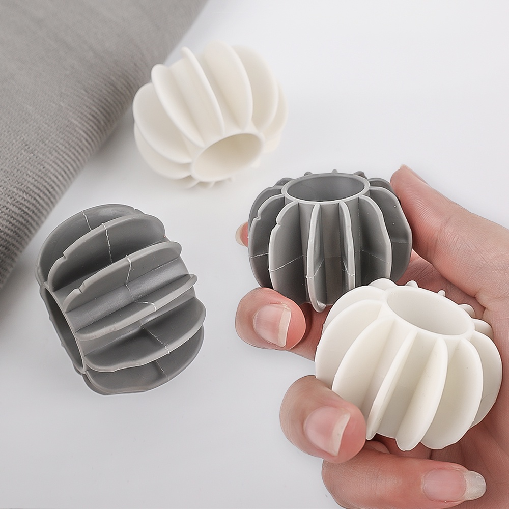 Reusable Silicone Laundry Ball Alat Pembersih Bulu Pakaian Tidak Melukai Pakaian Penghilang Bulu Untuk Mesin Cuci Laundry Ball