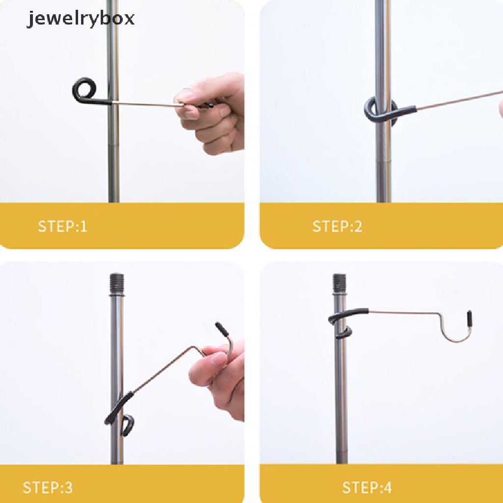 [jewelrybox] Tiang Tenda Portable Lamp Holder Hook Outdoor Camping Mancing Lampion Gantungan Butik