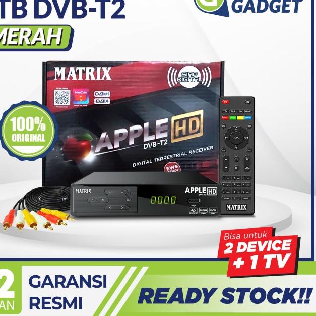 ☺ Setop Box TV Digital Matrix DVB T2 Boster TV Tabung ✷