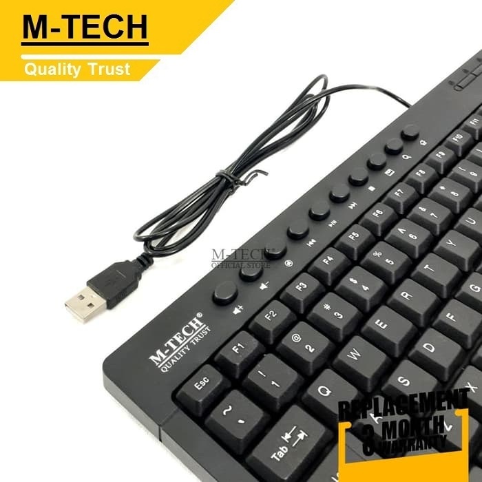 Keyboard Mini Multimedia USB M-Tech MTK-01