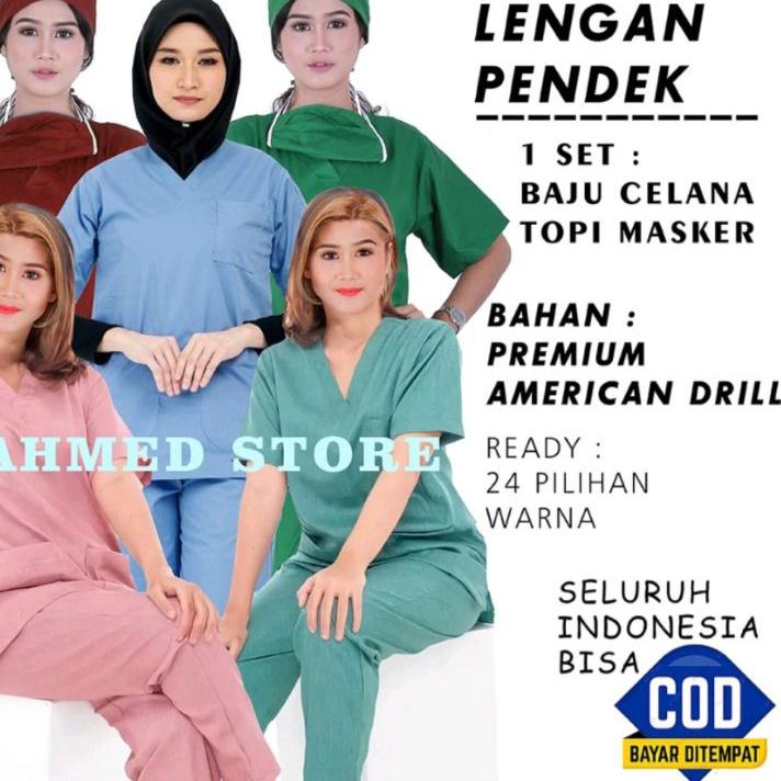 [BISA COD] Ter baju oka / baju ok / baju jaga / baju tindakan / baju baby sister / baju asisten ruma