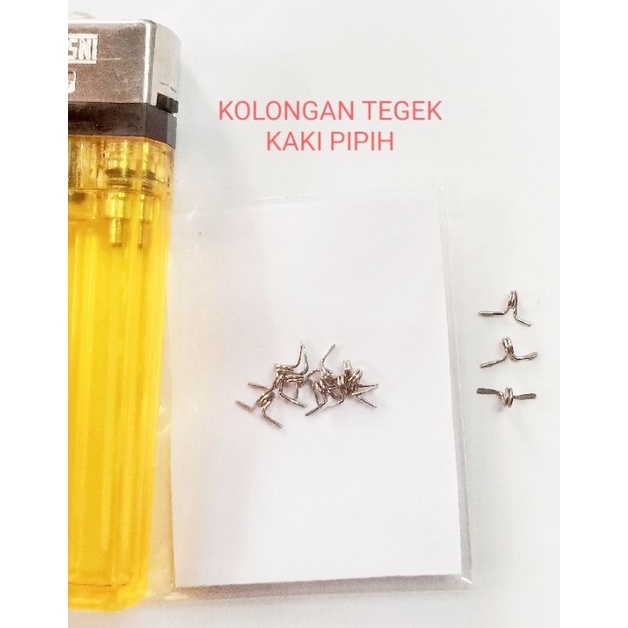 Kolongan Kawat Stainless Kecil TEGEK Ring Guide Isi 9 Joran Pancing Tegeg KAKI PIPIH