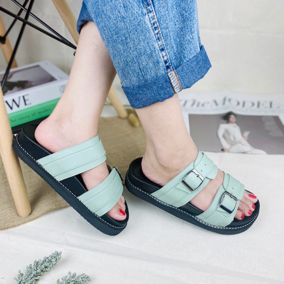 BAREL - Wilona sandal Wanita Platform sandal slides slop kasual wanita