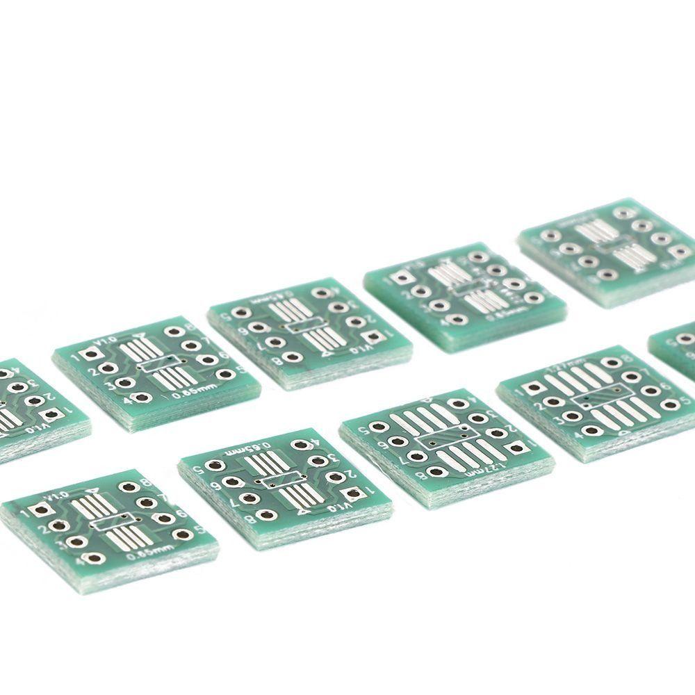 Agustina Conveter Board Sirkuit Elektronik 1.27mm Double Sides 0.65mm PCB Board Converter TSSOP8 SOP8 SMD Ke DIP8