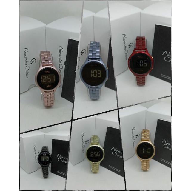Jam Tangan Wanita Alexandre Christie 9379 AC9379 AC Digi