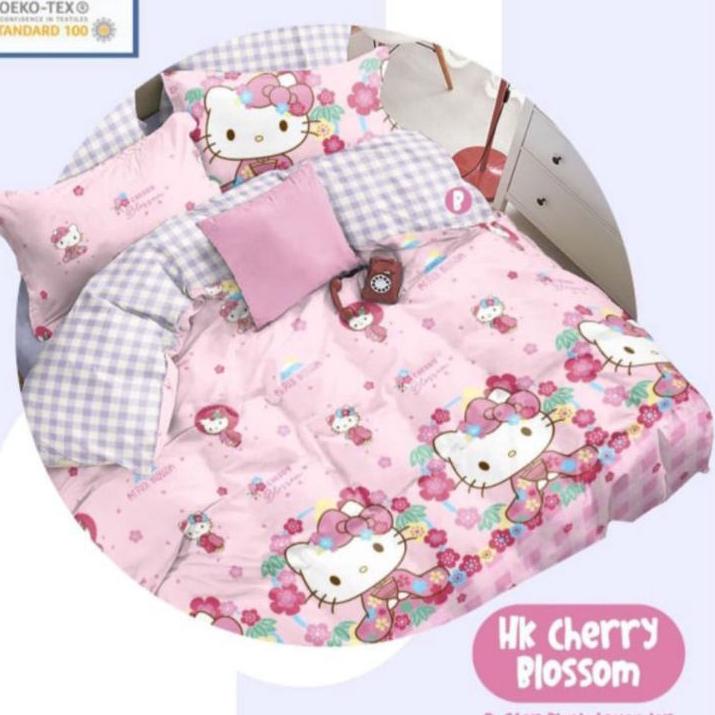 ✰ Sprei STAR motif Hello kitty HELLOKITTY ANTI GESER ♙