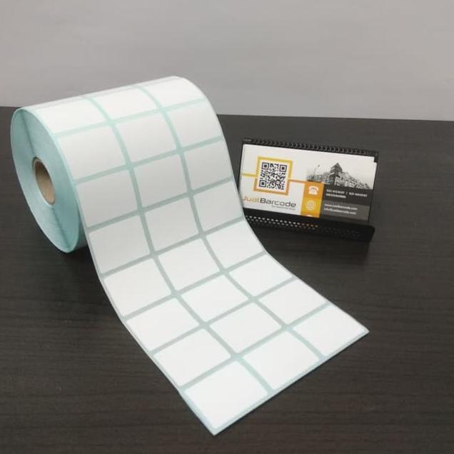 

Import Terlaris Label Barcode 33 x 25 - 33x25 mm - 33x25mm ( 3 Line ) Kertas Sticker Semicoated 