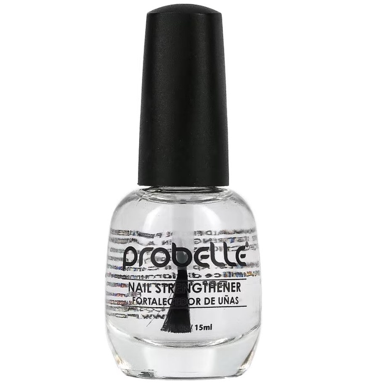 Probelle Nail Strengthener Base Coat (15 ml) Nail Polish Base Coat Penguat Kuku Patah ORI USA