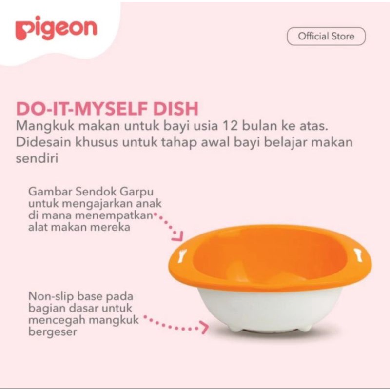 Pigeon Do It My Self Baby Cutlery Set / Set Perlengkapan Makan Bayi Pigeon / Box Kado Bayi