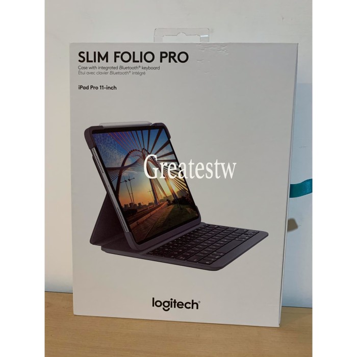 Logitech Slim Folio for iPad Pro 11-Inch 2020 Keyboard Brand New  Berkualitas