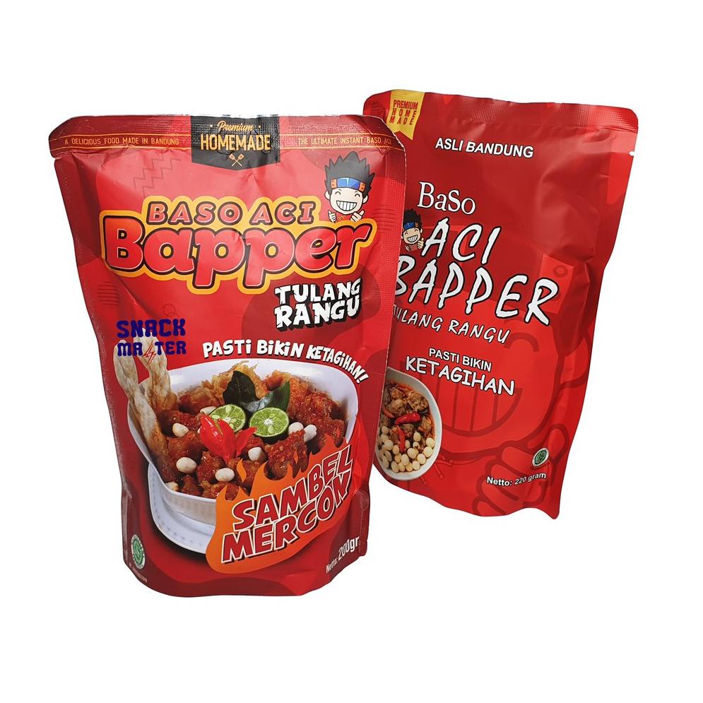 

PROMO 2.2 Baso Aci Bapper - Baso Aci Tulang Rangu - Netto 220 gr Ori
