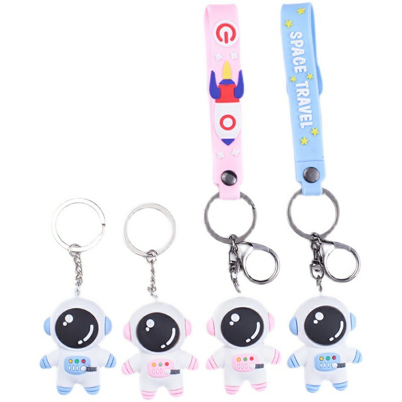 Gantungan Kunci Bentuk Astronot Kartun Untuk Hadiah Ulang Tahun