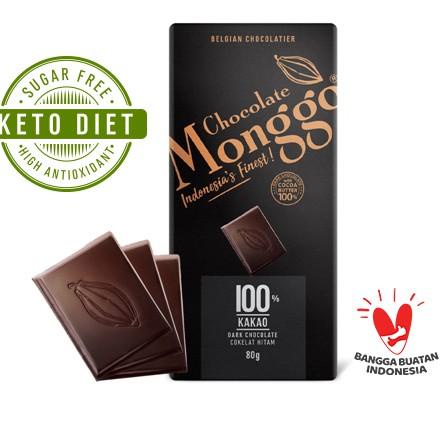 

Termurah | FG2 | Chocolate Monggo | Dark Chocolate 100% Cocoa | Cokelat Hitam | Coklat Diet Keto | Tablet coklat 80g