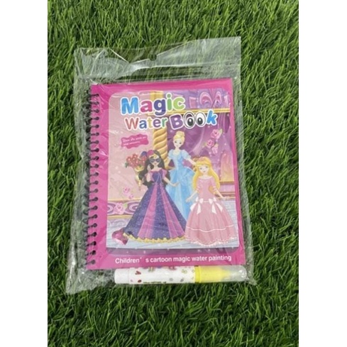 Magic water book pen buku gambar mewarnai buku mainan edukasi anak