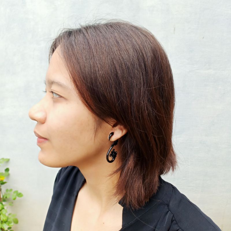 Anting Kayu Etnik Pria &amp; Wanita / Anting Etnik / Anting Khas Bali / Craft Dewata